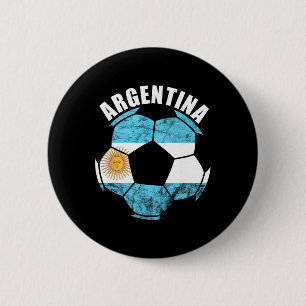 Chapa Redonda De 5 Cm Argentina Fútbol Ll Sol De Mayo Argentina Argentin