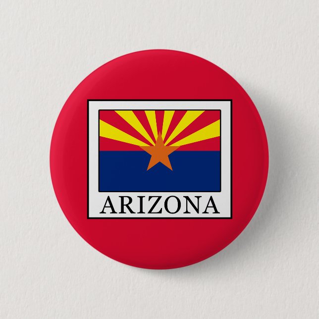 Chapa Redonda De 5 Cm Arizona (Anverso)