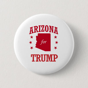 CHAPA REDONDA DE 5 CM ARIZONA PARA DONALD TRUMP