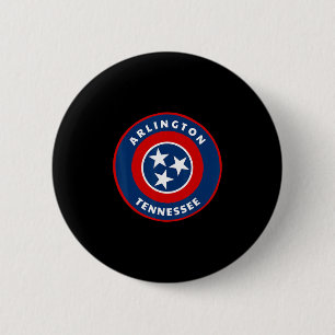 Chapa Redonda De 5 Cm Arlington Tennessee Tn Bandera Dge Roundlet Recuer