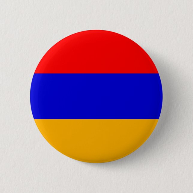 Chapa Redonda De 5 Cm Armenia - bandera armenia (Anverso)