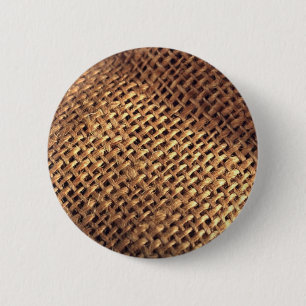 Chapa Redonda De 5 Cm Arpillera