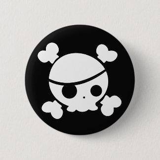 Chapa Redonda De 5 Cm Arrr pin
