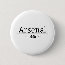 Chapa Redonda De 5 Cm Arsenal 1886