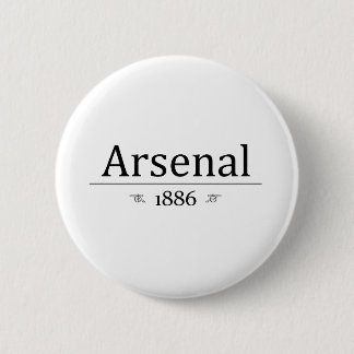Chapa Redonda De 5 Cm Arsenal 1886