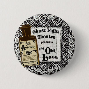 Chapa Redonda De 5 Cm Arsénico y antiguo encaje 2010