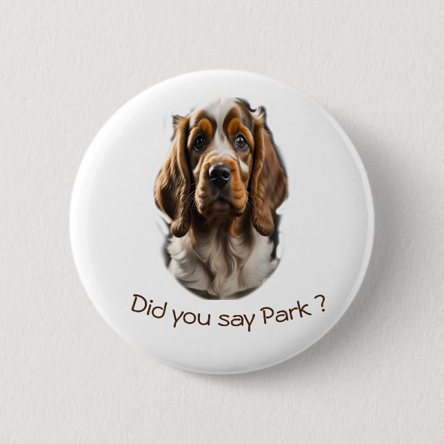 Chapa Redonda De 5 Cm Arte de animales (Anverso)