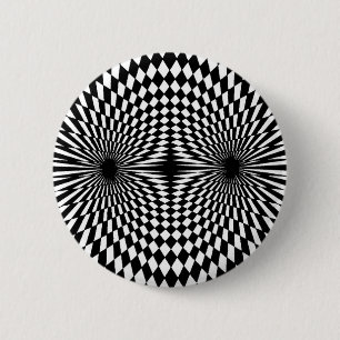 Chapa Redonda De 5 Cm Arte de Op. Sys. #12