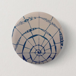 Chapa Redonda De 5 Cm arte de yaei spiderwebs