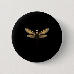 Chapa Redonda De 5 Cm Arte gráfico de libélula animal libélula (2)