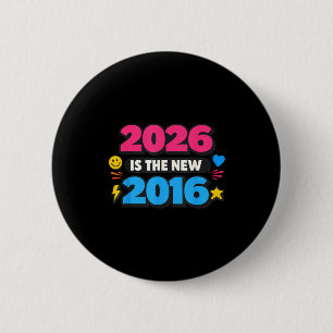 Chapa Redonda De 5 Cm Arte gráfico de nostalgia de Internet nuevo 2026 2