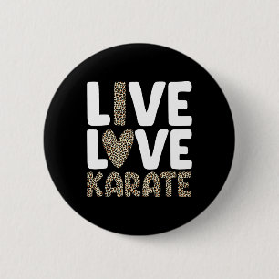 Chapa Redonda De 5 Cm Arte Karate Para Hombres Mujeres Artes Marciales N