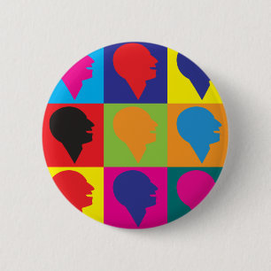 Chapa Redonda De 5 Cm Arte pop de la logopedia