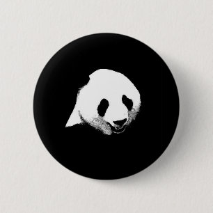 Chapa Redonda De 5 Cm Arte pop de la panda