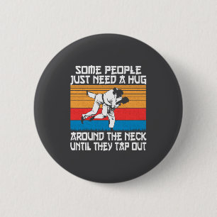 Chapa Redonda De 5 Cm Artes Marciales Judo Jiu Jitsu Humor Divertido