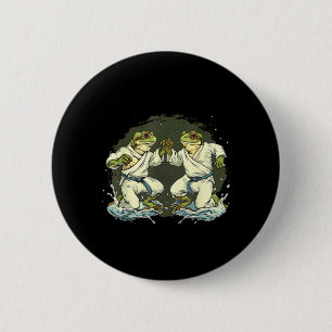 Chapa Redonda De 5 Cm Artes Marciales Judo Jiu-Jitsu Toad MMA Taekwondo