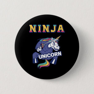 Chapa Redonda De 5 Cm Artes Marciales Kickboxing Unicornio Karate Unicor