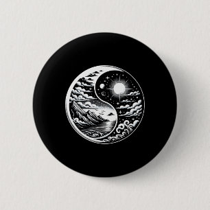 Chapa Redonda De 5 Cm Artes Marciales Qigong Yin Yang Tai Chi Yoga Medit