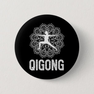 Chapa Redonda De 5 Cm Artes Marciales Qigong Yin Yang Tai Chi Yoga Medit