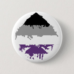 Chapa Redonda De 5 Cm As asexual de Paintdrip