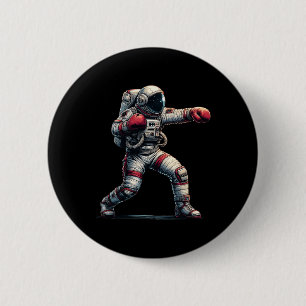Chapa Redonda De 5 Cm Astronaut Muay Thai Boxeo Kickboxing Niños Hombres