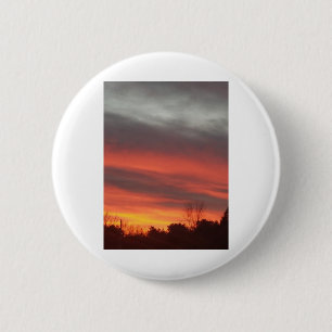 Chapa Redonda De 5 Cm Atardecer de Nueva Inglaterra