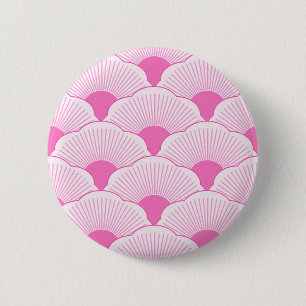Chapa Redonda De 5 Cm Atardecer, rosa tonal, textura de hormigón
