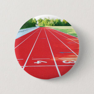 Chapa Redonda De 5 Cm Atletismo - impresión del corredor
