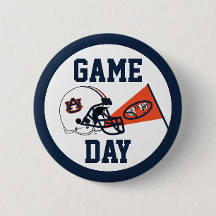Chapa Redonda De 5 Cm Auburn University Game Day