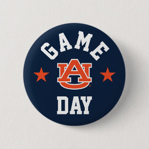 Chapa Redonda De 5 Cm Auburn University Game Day