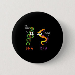 Chapa Redonda De 5 Cm Aún Un Adn Soltero Siempre Se Trata De Una Biologí