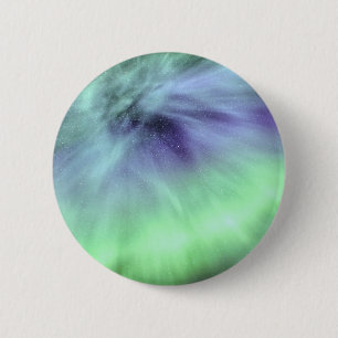 Chapa Redonda De 5 Cm Aurora Borealis