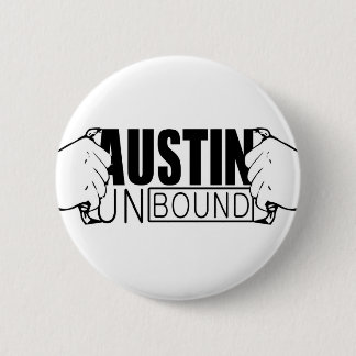 Chapa Redonda De 5 Cm Austin desató el logotipo