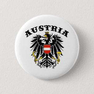 Chapa Redonda De 5 Cm Austria