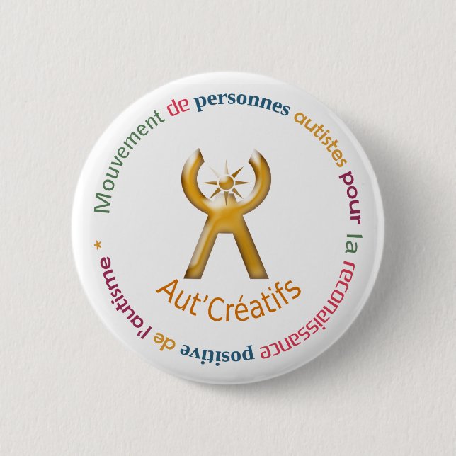 Chapa Redonda De 5 Cm Aut' Creativo (Anverso)