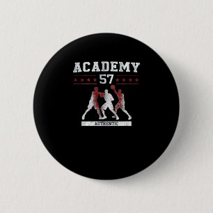 Chapa Redonda De 5 Cm Auténtico estilo de la Academia de Baloncesto 1