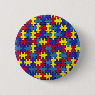 Chapa Redonda De 5 Cm Autismo