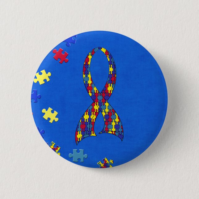 Chapa Redonda De 5 Cm Autismo (Anverso)