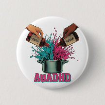 Autismo ADHD Neurodivergente Arte Vintage Rosa Tur