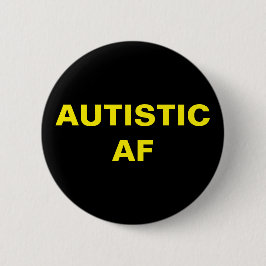 Chapa Redonda De 5 Cm Autismo autista AF Neurodiversidad Orgullo