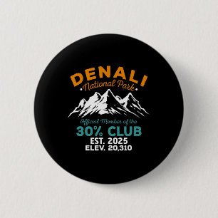 Chapa Redonda De 5 Cm Aventura de senderismo Denali 30 Percent Club Est