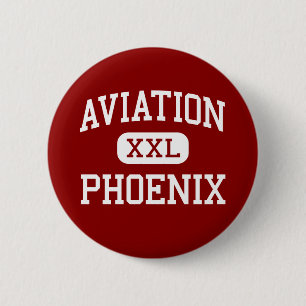 Chapa Redonda De 5 Cm Aviación - Phoenix - alta - Seattle Washington