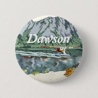 Chapa Redonda De 5 Cm Avión Y Viajes De Pesca De Alaska Bush