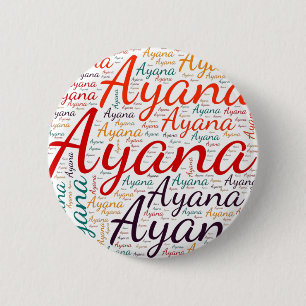Chapa Redonda De 5 Cm Ayana