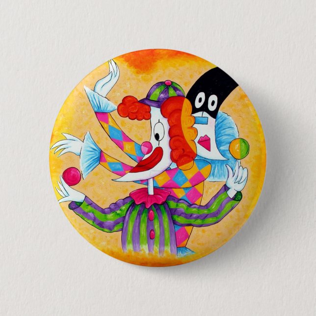 Chapa Redonda De 5 Cm Ayer y hoy (Anverso)