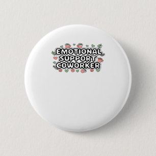Chapa Redonda De 5 Cm Ayuda emocional Coworker Classic V2 Classic
