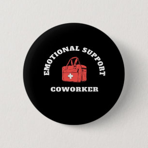 Chapa Redonda De 5 Cm Ayuda Emocional Coworker Funny Y Viral Sloth