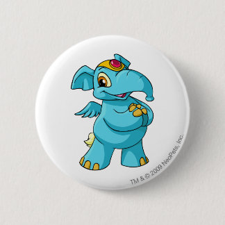 Chapa Redonda De 5 Cm Azul de Elephante