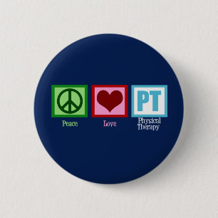 Chapa Redonda De 5 Cm Azul de la terapia física