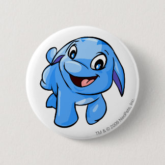 Chapa Redonda De 5 Cm Azul de Poogle